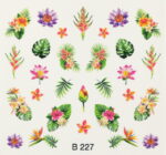 3d nail art sticker b227