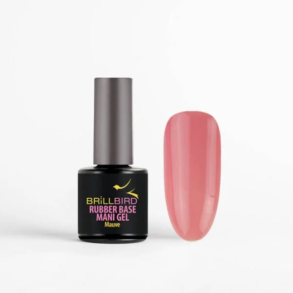 Mani Gel Rubber Base - #2 Mauve - ενισχυμένη βάση με χρώμα 8ml