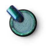 Πούδρα pigment Chrome Mirror Diamond Holo Turquoise - Διακοσμητικό νυχιών