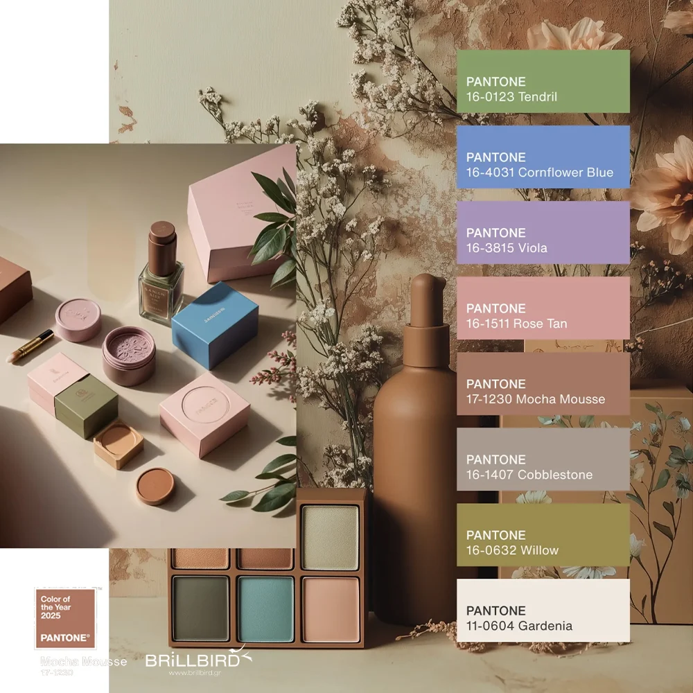 Pantone Color of the Year 2025 Mocha Mousse Χρώμα της Χρονιάς 2025 - Mocha Mousse