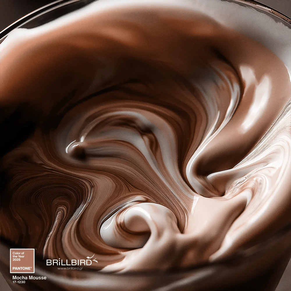 Pantone Color of the Year 2025 Mocha Mousse Χρώμα της Χρονιάς 2025 - Mocha Mousse